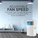 Belaco 9000 BTU Portable Air Conditioner 4 in 1 with Remote Dual Window Kit view 6
