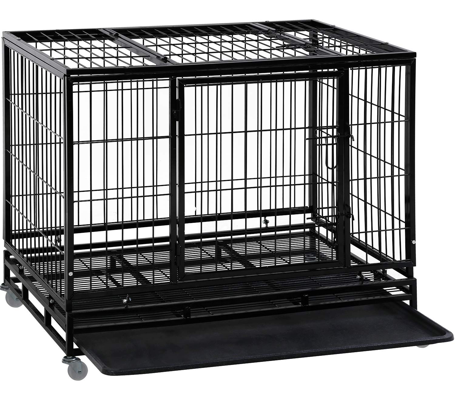 hard plastic dog crate