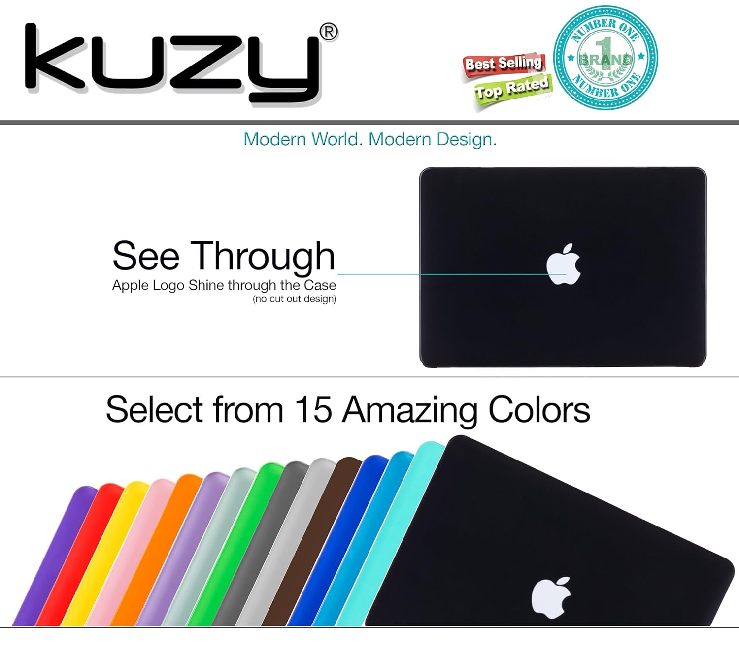 Kuzy MacBook Air 13 inch Case A1466 A1369 Rubberized Hard