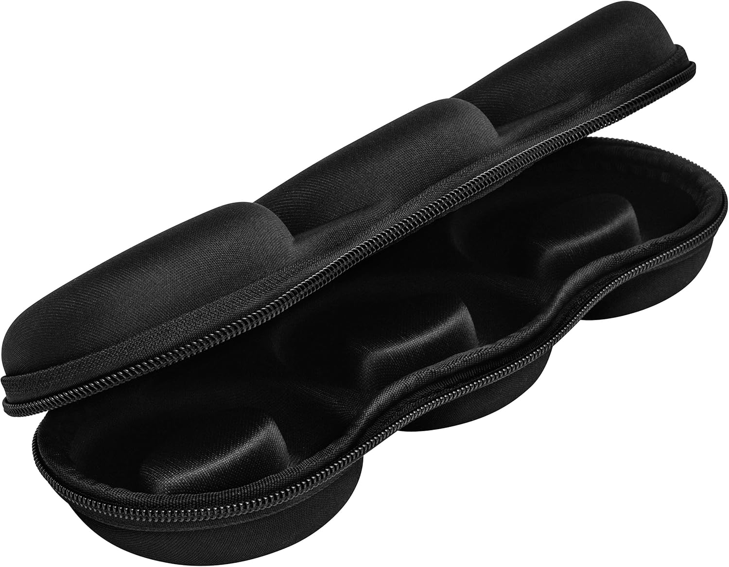 WATCHPOD Triple Watch Travel Case Storage Organizer For 3 Watches | Tough Portable Protection w/ Zipper Fits All Wristwatches & Smart Watches Up To 50mm (Black): Home Improvement