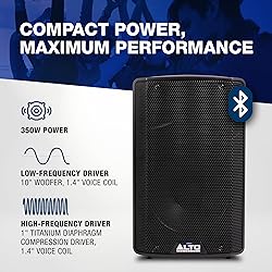 ALTO TX410and TX12S Powered PA Speaker and