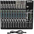 Mackie 1402VLZ4, 14-channel Compact Mixer with High Quality Onyx Preamps