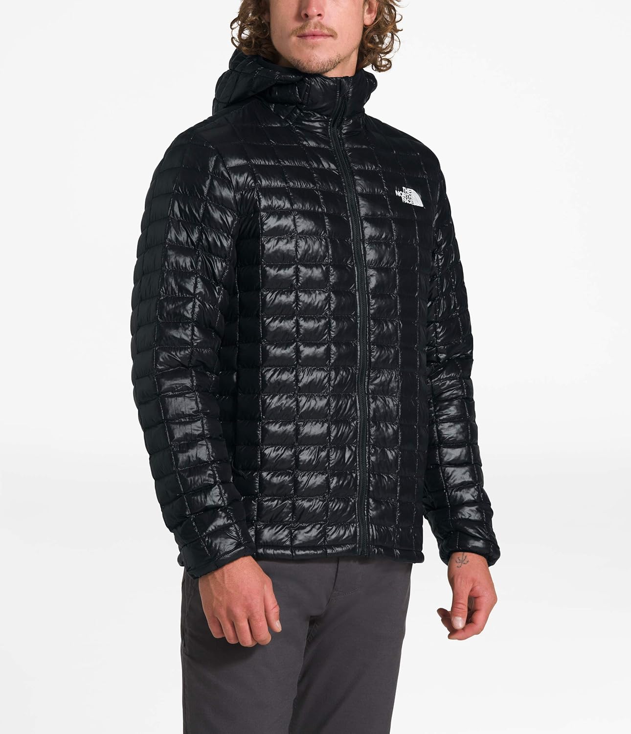 The North Face Men's ThermoBall Eco Insulated Hooded Jacket: Clothing