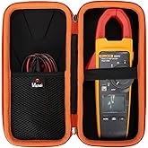 Mchoi Hard Case Suitable for Fluke 902 FC HVAC True-RMS Clamp Meter, Waterproof Shockproof Clamp Meter Protective Case, Case Only