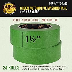 Dura-Gold Green Automotive Masking Tape 1-1/2 Inch