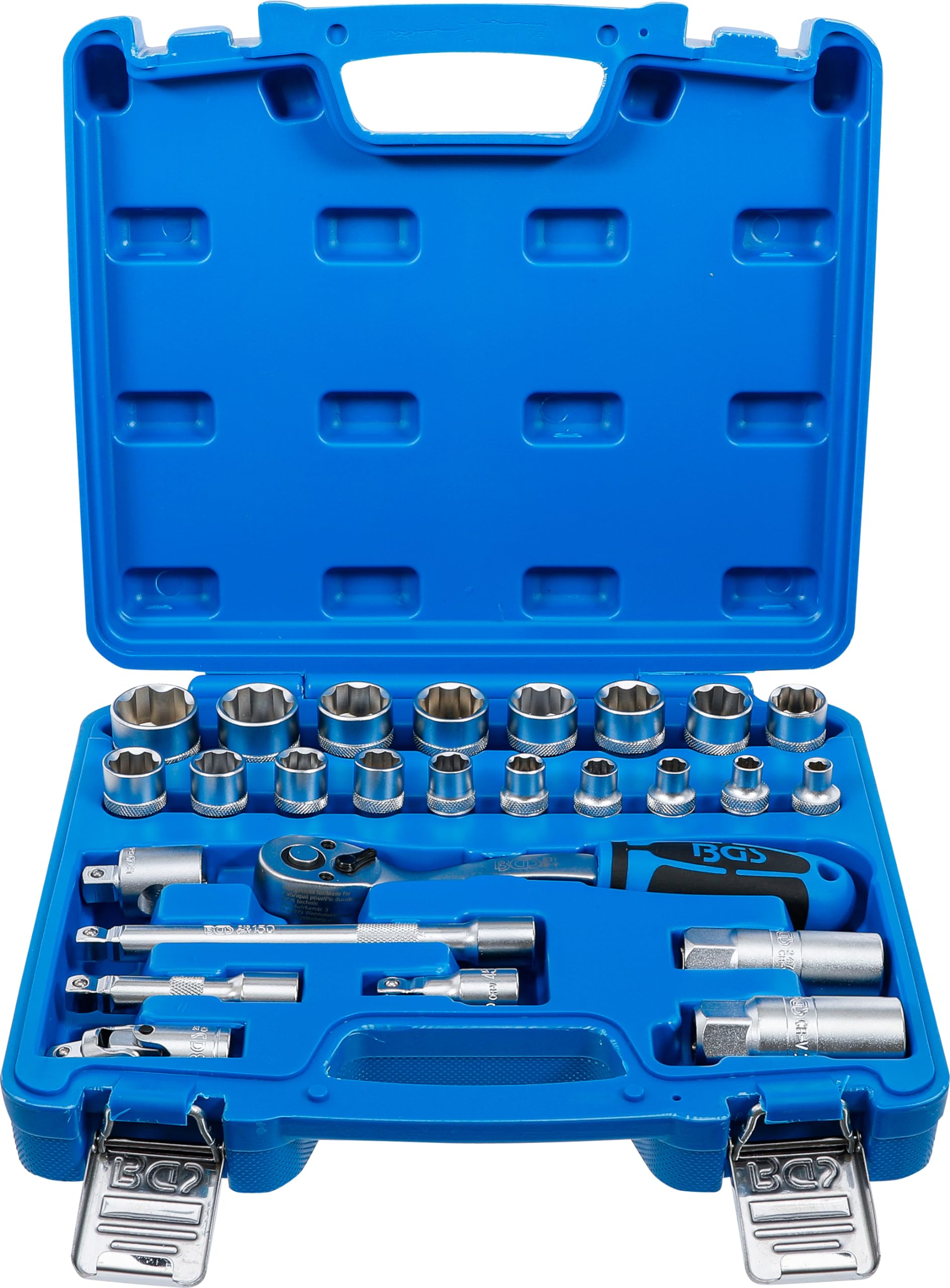 BGS 2227 | Socket Set | 10 mm (3/8") Drive | 26 pcs.