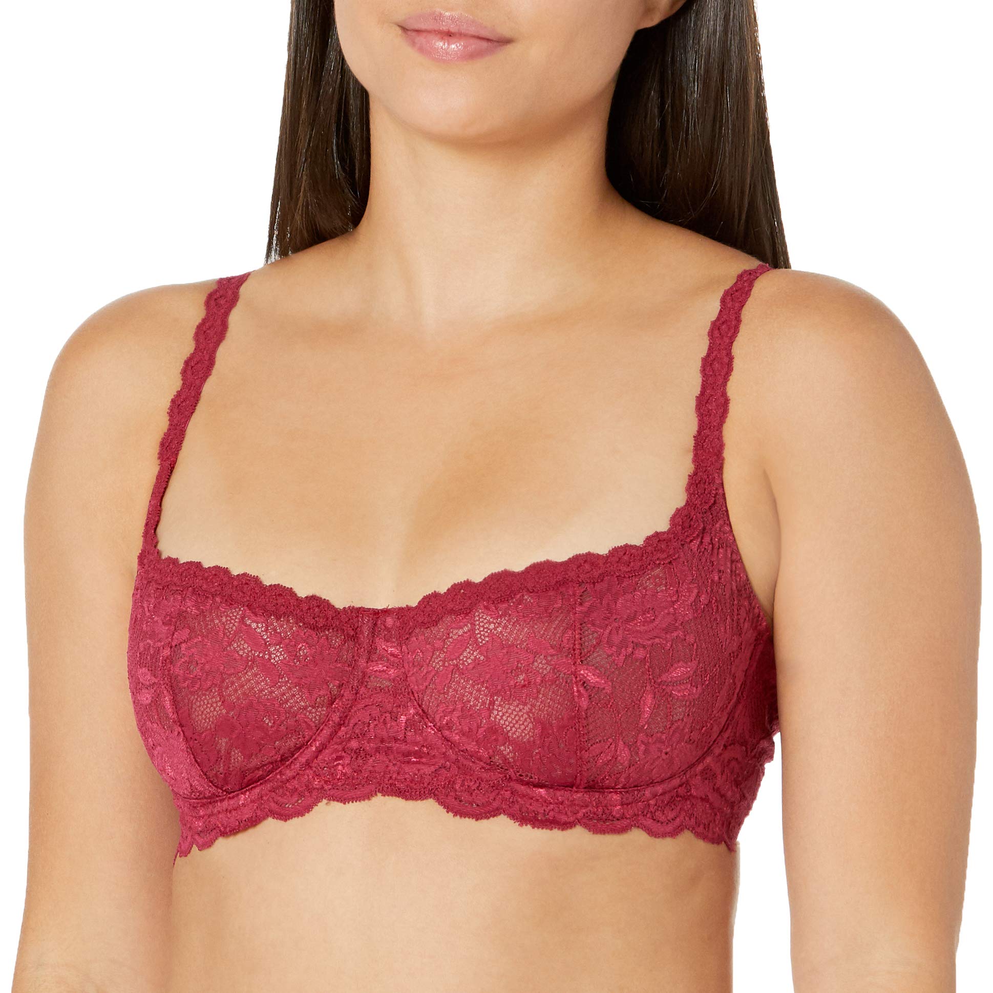 Cosabella Women’s Say Never Balconette Bra, Deep Ruby, 32B