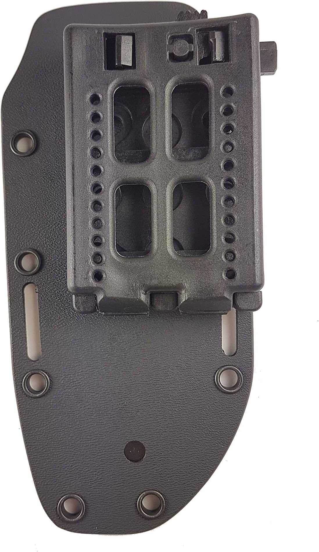 Bio Mordiscos Pack tac-clip + Prefabricated Kydex/thermoplastic material sheath for knives (Medium)