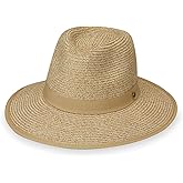 Wallaroo Hat Company – Women’s Gabi Fedora – UPF 50+ UV Sun Protection, Ponytail Sun Hat, Packable, Adjustable, Medium Size