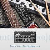 Moukey MAMX2 Audio Mixer 6-Channel Stereo/Mono USB 5V Power view 6