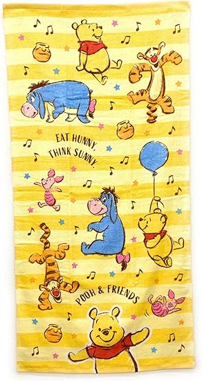 Amazon Disney ディズニー キャラクター バスタオル 約60x1cm 綿100 くまのプーさんb バスタオル ホーム キッチン オンライン通販