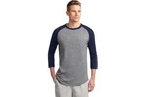 SPORT-TEK Men's Colorblock Raglan Jersey