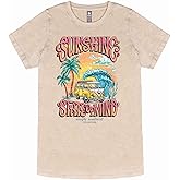 Simply Southern Sunshine State of Mind - Vintage Van - Beach - Palm Trees - Adult T-Shirt