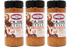 BADIA 3 Pack Kingsford Cajun Style All Purpose seasoning Spicy Louisiana Classic 5 oz each