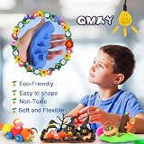 QMay Air Dry Clay 36 Colors Ultra Light No-Bake Non-Toxic Modeling Clay view 6