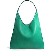 Hobo Bags for Women Soft Vegan Leather Shoulder Handbag Slouchy Tote Purses