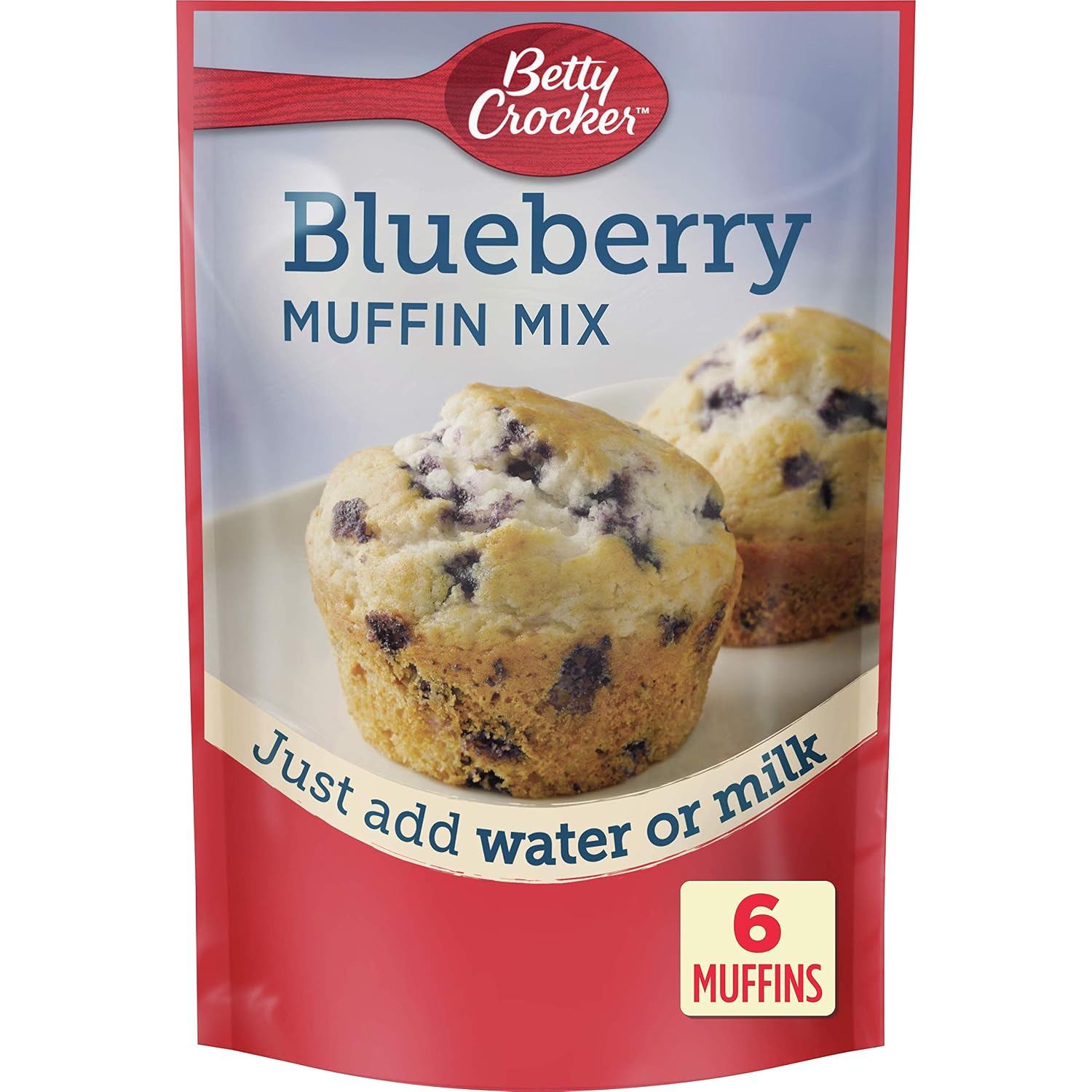 Blueberry muffin Mix, Gold metal, 6.5oz packet (016000302303)