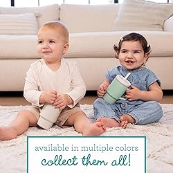 Infantino My 1st Tumbler, Silicone Sippy Cup with