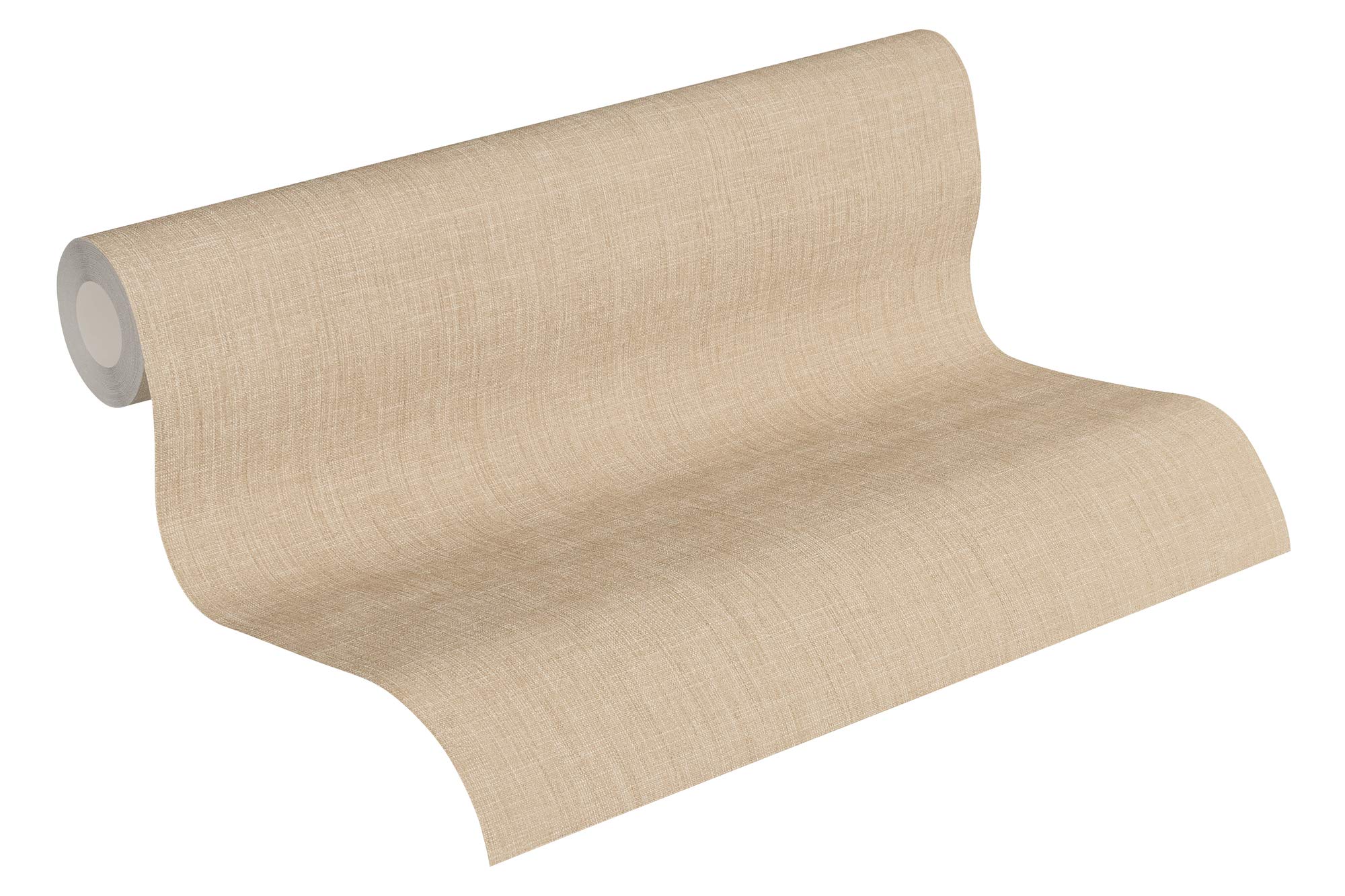 Livingwalls Plain Wallpaper Metropolitan Stories Non-Woven 10.05 m x 0.53 m Brown Made in Germany 369257 36925-7