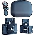 HHCCTEO BFR Training System Blood Flow Restriction Bands Complete Arm Package for Legs Occlusion Training Compact Carrying Case (Full Set)