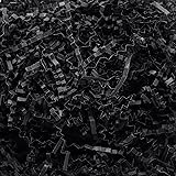 Wowxyz 1 LB Crinkle Cut Paper Shred Black Crinkle