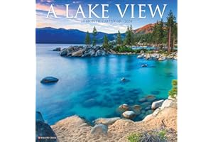 Willow Creek Press Lake View Monthly 2024 Wall Calendar (12" x 12")
