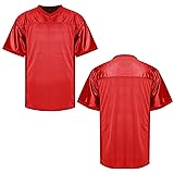 MESOSPERO Blank Football Jerseys for Men,Mesh