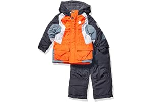 LONDON FOG Baby Boys' 2-Piece Snow Pant & Jacket Snowsuit