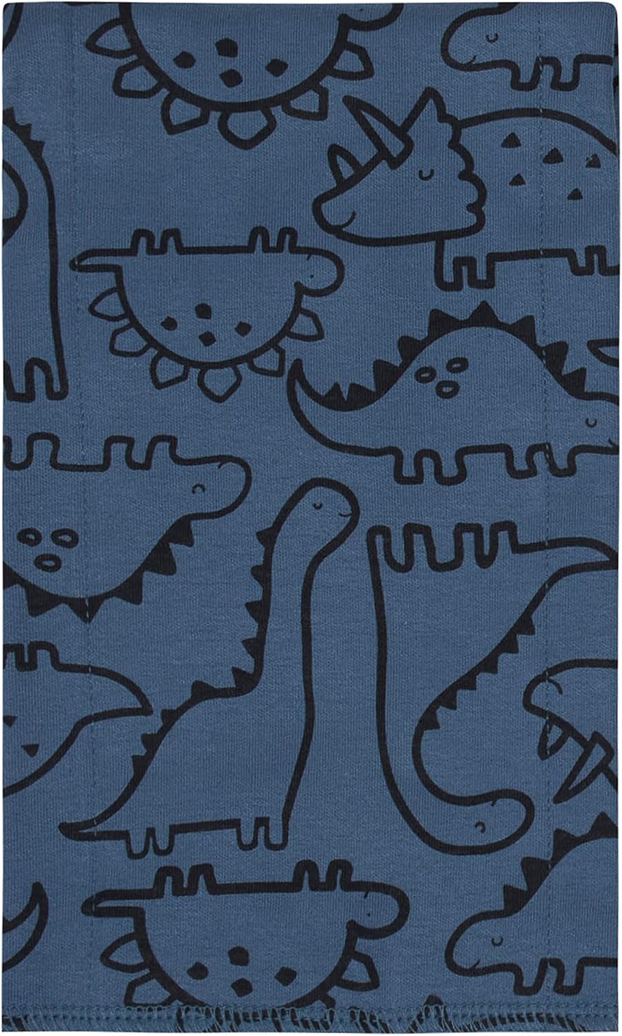 Gerber Baby Boys 3 Pack Knit Burp Cloth, Dinosaur Blue, One Size: Clothing