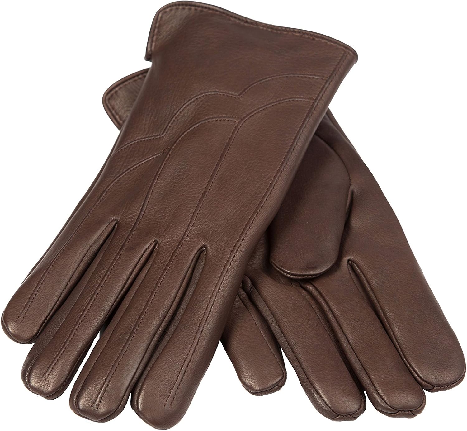 Men's Deer Leather Gloves with Long Fingers Tall Fingers Big & Tall