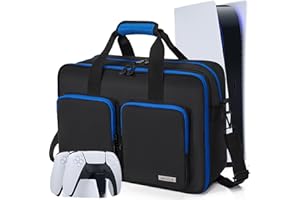 AKOZLIN PS5 Carrying Case Carrying Travel Bag for PlayStation 5 Console PS5 Storage Case Compatible with PlayStation 5 Monito