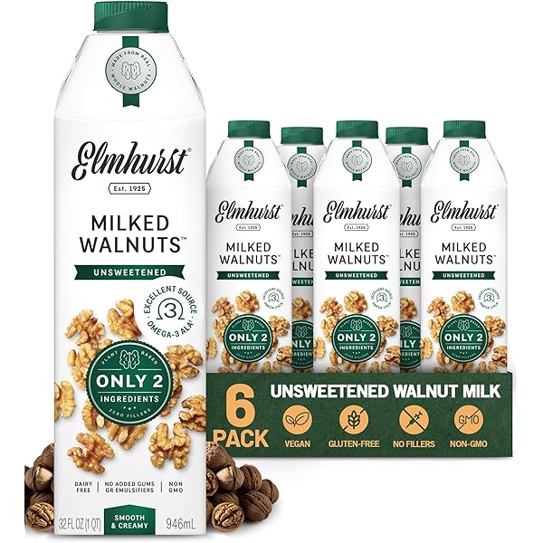 Amazon.com: Elmhurst 1925 Unsweetened Hazelnut Milk - 32