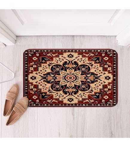 Amazon.com: Ansouyi 20x30 Inch Vintage Bath Mat, Antique Rustic
