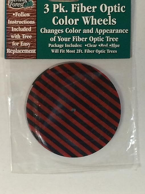 Sterling's Forest 3 Pack Fiber Optic Color Wheels Amazon.co.uk
