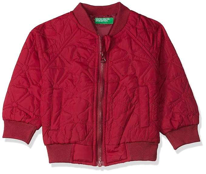 Baby Girls Quilted Regular Fit Jacket