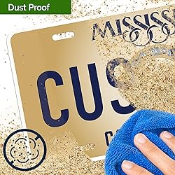Custom Mississippi License Plate, Personalized