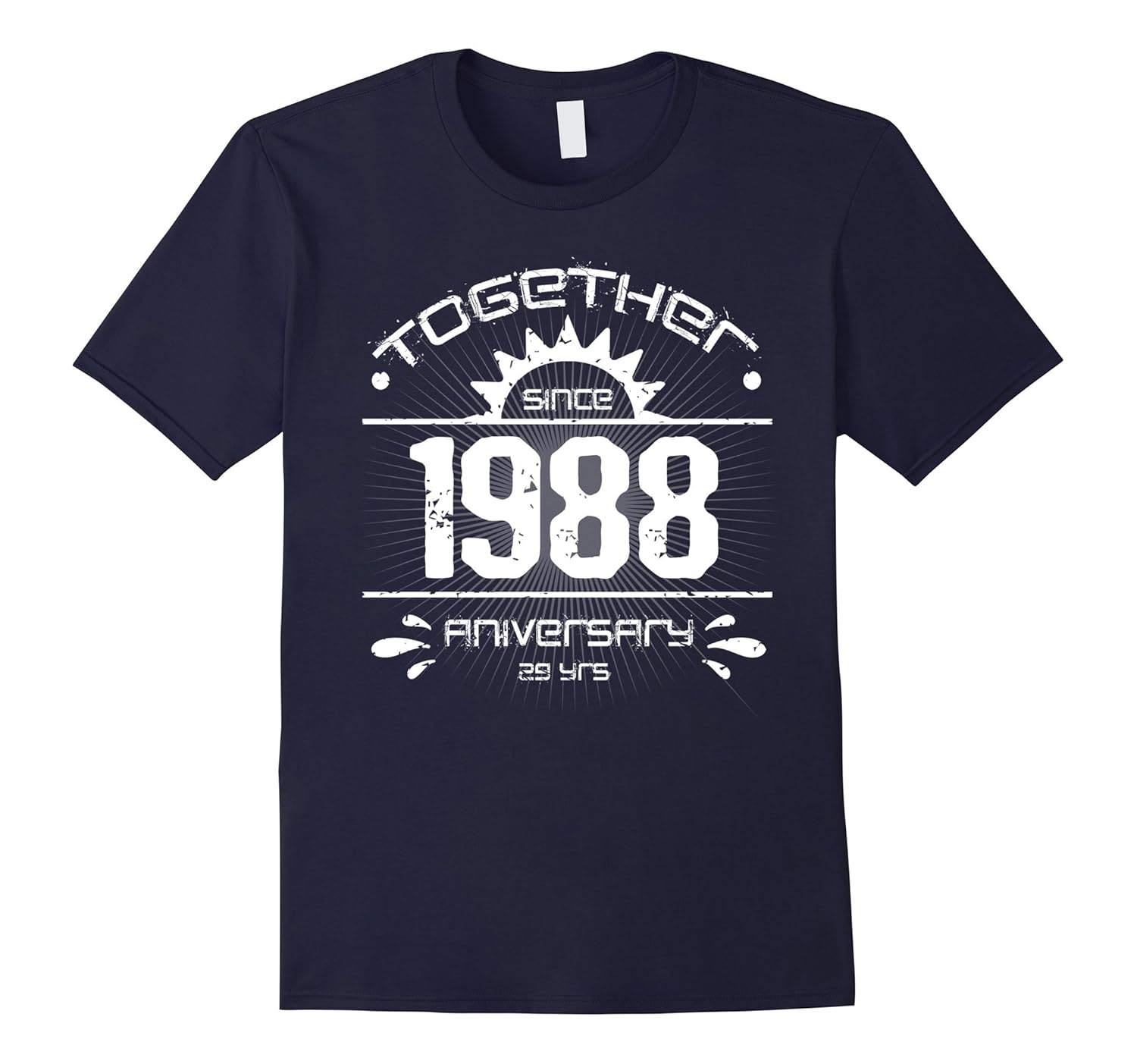 29th Anniversary T Shirt Vintage 1988 Couple Anniversary-ANZ