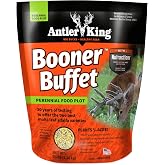 Antler King Booner Buffet Perennial Food Plot | 3 lb Bag Contains Two Varieties of Alfalfa Plus Clover &amp; Chicory | Plants 1/4 Acre