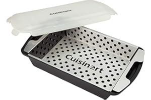 Cuisinart CMT-200 Marinade and Grilling Basket Set, Stainless Steel