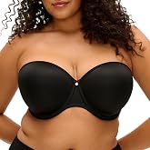 Elomi Women's Smooth Underwire Strapless Bra