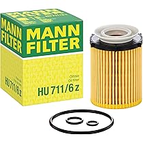 Original MANN-FILTER Filtro do Óleo HU711/6z para Mercedes-benz