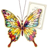 Christmas Ornament 2025 - Butterfly Gifts for Women, Christian Cross Christmas Ornament, Religious Christmas Ornaments, Beautiful Butterfly Ornaments for Christmas Tree