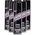 Slick Products Shine & Protectant, Long-Lasting High-Gloss Clear Coat Spray, Renew, Shine, and Protect Plastic, Vinyl, Rubber, Trim, and More (6-Pack)