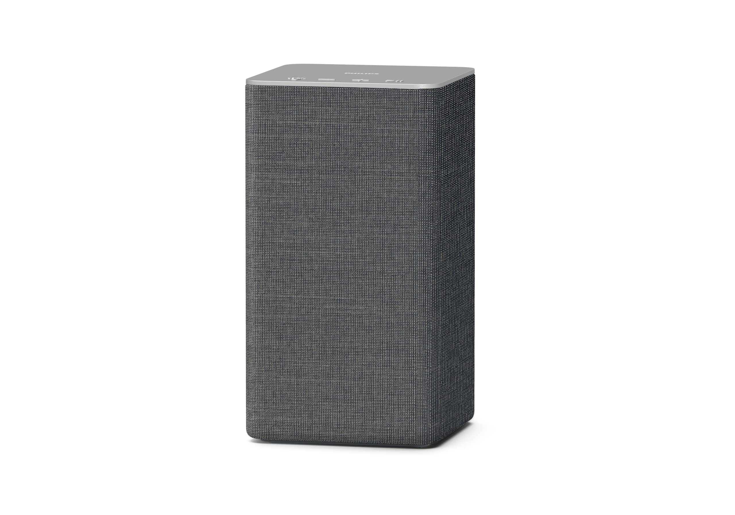 Philips W6205 Wireless Home Speaker, Bluetooth + DTS Play-Fi Compatible for Surround Sound/Stereo Pairing. Connects to Spotify, AirPlay2, Chromecast, and Echo Speakers. LED Mood Lighting, TAW6205