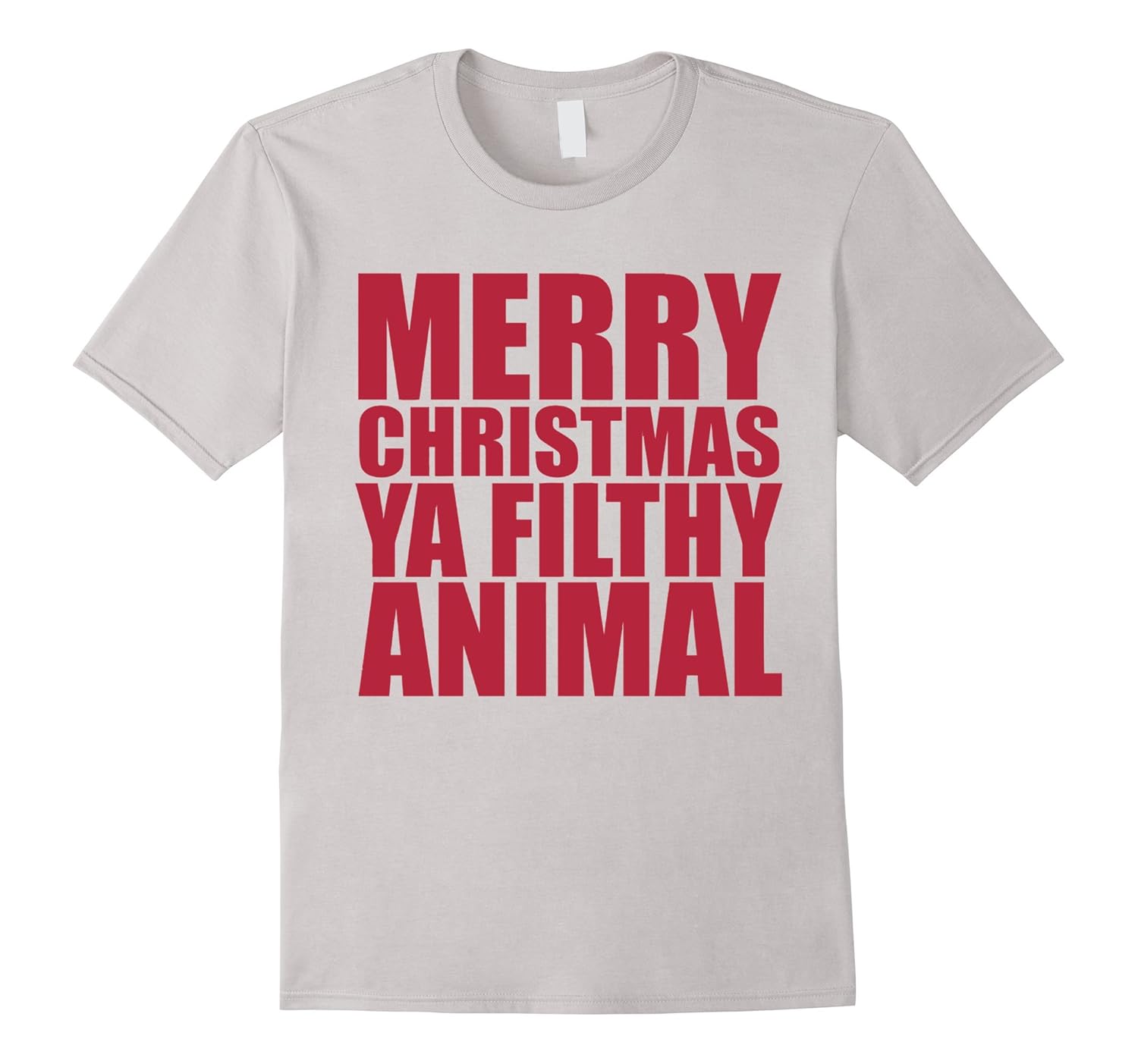 Christmas shirt merry filthy animal ya shirts heavyweight quotes mens truffleshuffle movie info quotesgram Merry Christmas Ya Filthy Animal T Shirt, Christmas Shirt-CL – Colamaga