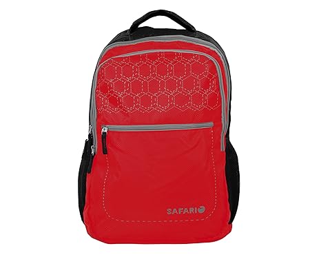 safari red backpack