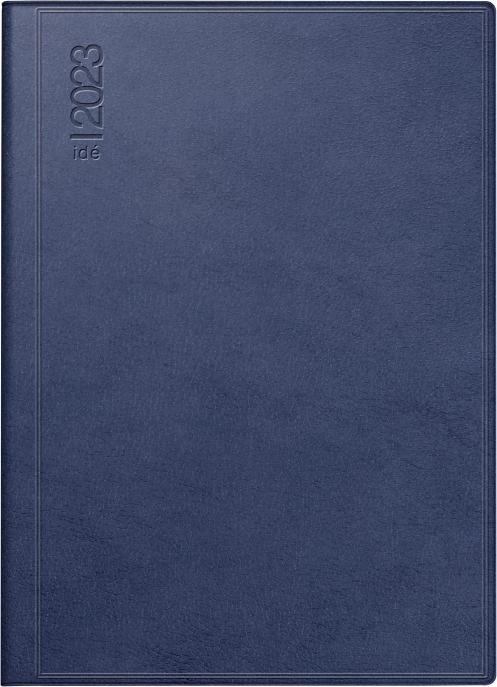 rido/idé Weekly calendar model perfect/technology I 2023 sheet size 10 x 14 cm dark blue