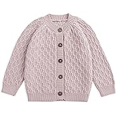 Simplee kids Baby Cardigan Cable Knit Toddler Cardigan Long Sleeve Fall Winter Open Front Knit Sweaters