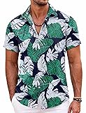 COOFANDY Hawaiian Shirts for Men - Men’s Casual