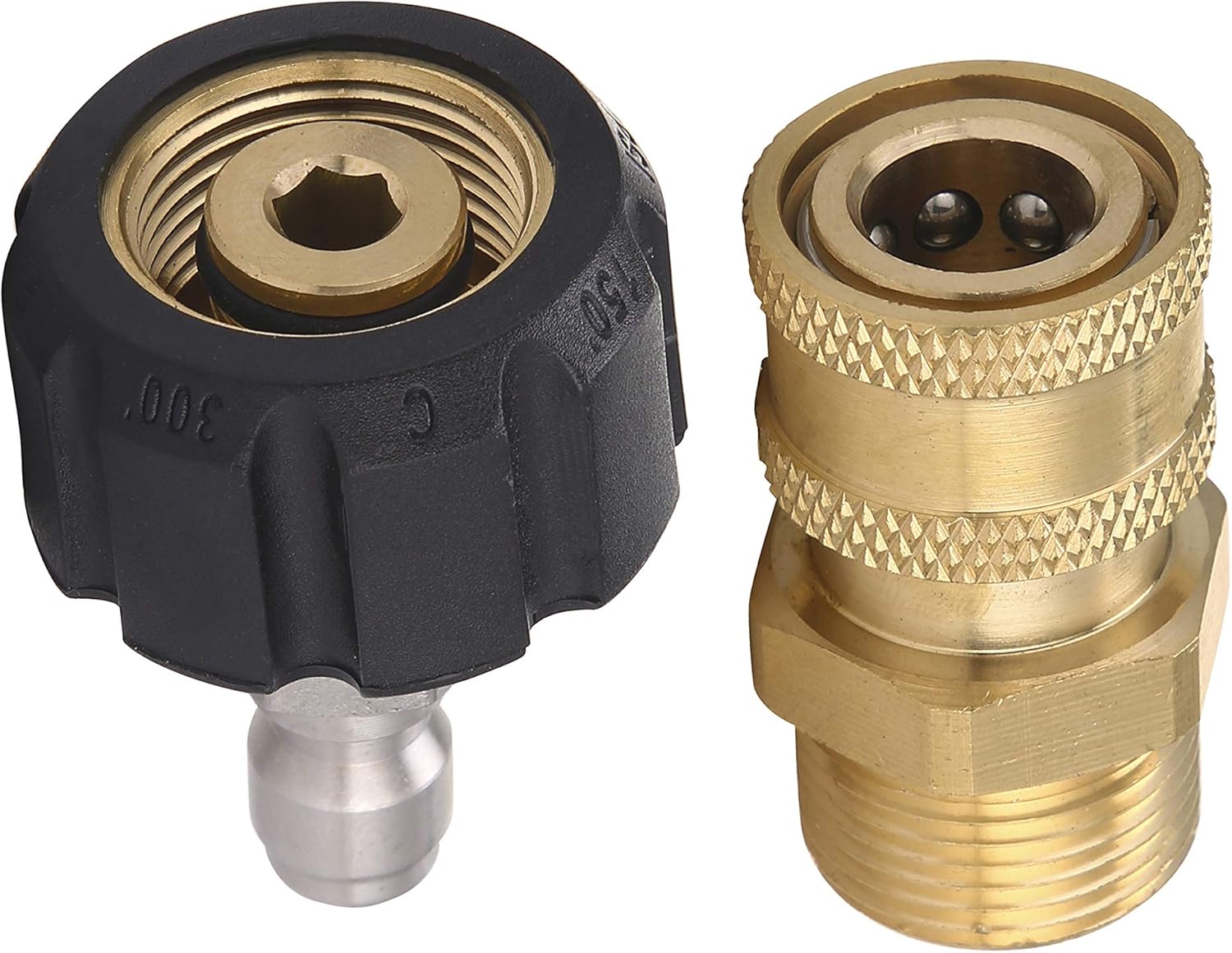 New M22 Thread Nozzle Connector Quick Connection Release for Pressure